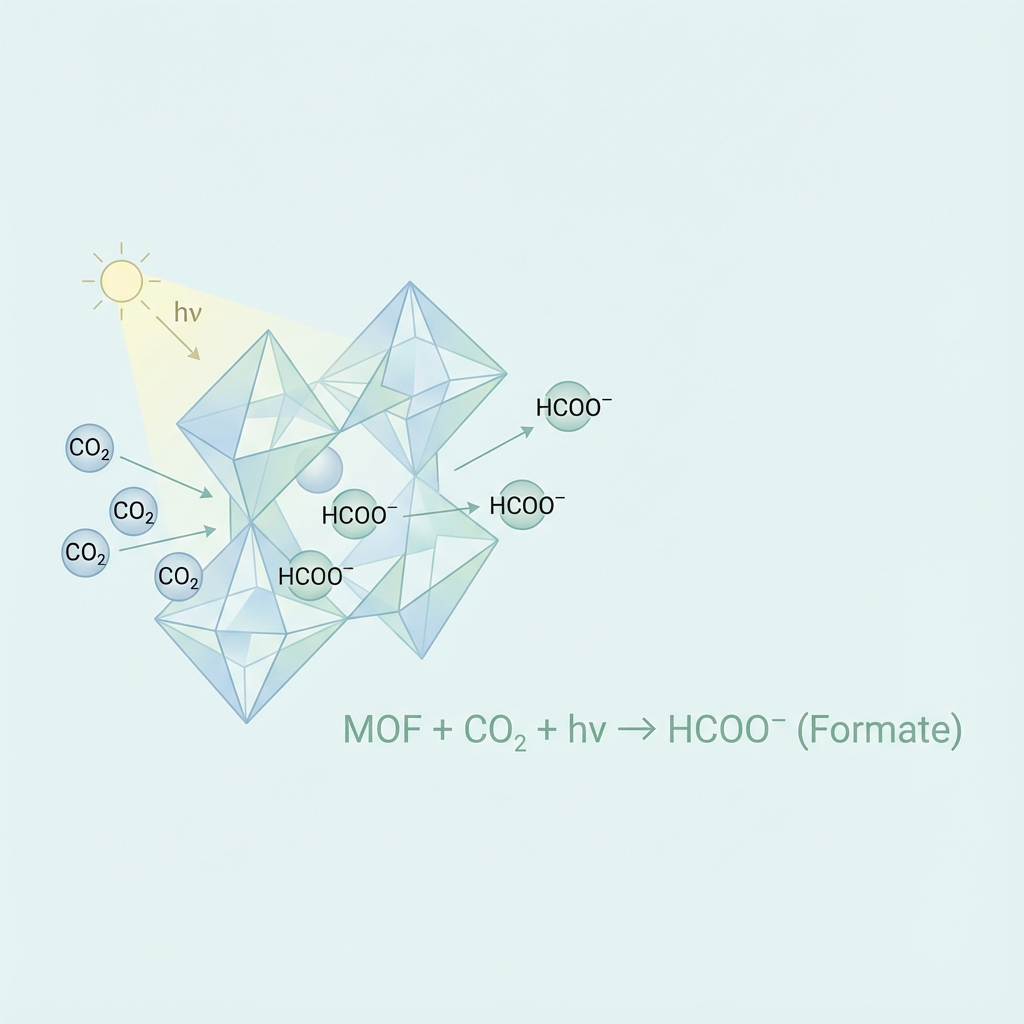 Engineered Metal-Organic Frameworks Achieve Record CO₂ Reduction Efficiency